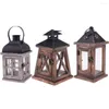 Candle Holders Vintage Wooden Candlestick For Hanging Lantern Indoor Or Outdoor