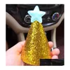 Party Hats Sparklehaus Glitter Top - Adt/Kids Caps W/ Golden Shine Mini Cone Shape Perfect For Weddings Birthdays P Os Drop Delivery Dhqhc