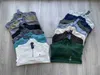 Erkek Polo Gömlek Moda Klasik Markası Lauren Yeni Sonbahar ve Kış Stand Boyun Yarı Fermuar Kazak
