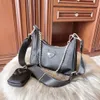 Designers S handväska totes handväskor 3 stycken nylon 2005 crossbody hobo väskor lady axel mode plånbok väska