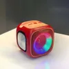 Altavoces Compatible con Bluetooth 5.3 Mini altavoz inalámbrico de 7W 1200mAh Luces LED sinfónicas para fiesta en casa al aire libre R230621 L230822