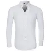 Herren lässige Hemden Männer Streifen Oxford Stoff Dress Up Button Down Gentleman Chemise Hombre Long Sleeve Daily Workplace Office Clothing 230822