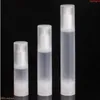 Wholesale 15ml 30ml 50ml airless bottle frosted/matte vacuum pump lotion with PP material#253goods Cjlpt