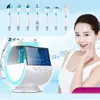 Portable Skin Peeling Intelligent Ice Blue Microdermabrasion Facial Cleansing Hidra Machine with Skin Scanner Analyzer Hydro Facial Machine