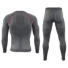 Sous-vêtement thermique pour hommes, ensembles sans couture, marque de sport, Fitness, costume Yoa, chaud d'hiver, Runnin Ikin Bike tactique Lon Jons Termal