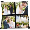 White DIY Sublimation Blanks Nine Panel Sublimation Pillow Case for Sublimate Printing Christmas Party Home Decorations G0822