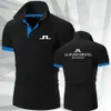 Herren Polos Herren Golf Wear Polo Shirts Workout Sport Sport Polo T-Shirt-Stoffmarke Klassiker atmungsaktiven Kurzarm Tee Man Business Top 230821