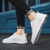 Waterschoenen Men schoenen veter mode echte lederen bord schoen comfortabel casual schoenen mannen buiten mannelijke sneakers teniz masculino hkd230822