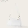 Totes Fashion Transparent Pvc Jelly Bag Ladies Casual Zip Underarm Bag Simple Transparent Shoulder Bag HKD230822