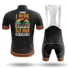 2022 Eu ando como um velho Man Bicycle Cycling Jersey Mtb Mountain Bike Clothing Men Short Set ROPA Ciclismo Roupas de bicicleta Maillot 268z