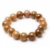 Strand Natural Yellow Jade Pulsera Hombres Mujeres Joyería Fina Grado A Myanmar Jadeíta Con Certificado Genuino Birmania Jades Brazalete