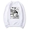 Sweats à capuche pour hommes 2023 Anime Hajime No Ippo Sweat à capuche en polaire ample Dessin animé Kamogawa Boxe Gym Pulls Sweat-shirt pour adolescents Hommes Vêtements