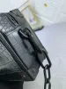 Tasarımcı Kadın Omuz Çantası Lüks Mini Yumuşak Bagaj Çantaları Deri Moda Çantalar Çiçekler Crossbody Ladies Timsah Şerit Makyaj Çanta