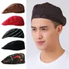 Striped Chef Hat El Mundliform Hats Hats Catering Hat Working Wear Casual 57-62cm291c