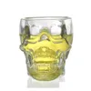 Бокалы для вина творческий хрустальный голов головы водка виски 75 мл S Glass Cup Halloween Рождественский подарок пить домашний бар