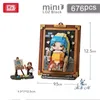 Nouvelle Arrivée Vente Chaude LOZ Mini Bluding Blocs ABS Monde Peinture Série Mignon Dessin Animé Version 6 Styles Cadeau Jouets