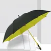 Parapluies double couche esthétique parapluie unisexe jaune coupe-vent élégant automatique filles poignée Sombrinha De Chuva Sunny Angel