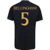 4XL 23/24/25 Bellingham Mbappe Soccer Jerseys Football Shint Camavinga Vini Jr Alaba Rodrygo Modric Marcelo Tchouameni Courtois Mavel Men Women Kids Kits Kits Socks