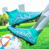 Hightop Soccer Shoes Men Football Boots Ultralight FG/TF Cleats Boys High Ankle Grass Training New 230814