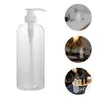 Garrafas de armazenamento 3 PCs Limpa de recipiente Pressione a garrafa El Pump Shampoo Body Wash a viagem