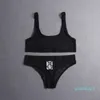 Sexiga kvinnliga designers spetsbikinis sätter tydlig rem form baddräkter damer baddräkter badkläder strand blandade lyxmärken badkläder