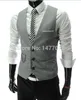 Kamizelki męskie Kamizelki Przyjazdu Kamizelki dla mężczyzn Slim Fit Rens Kamizel kamizelka męska kamizelka gilet homme swobodne rękawy formalne kurtka biznesowa 230822