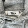 New Trapstar Streetwear Daily Sport Coat Coating Lettion Hoodie Hoodie Gray Cotton Prouts Tops Men's Women's Women Shirtsher