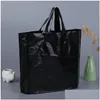 Emballage cadeau Logo personnalisé Sacs d'emballage en plastique imprimés avec poignée Sac d'emballage personnalisé pour vêtements / vêtements / cadeaux Lz0773 Drop Deliver Dhpmx