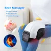 Leg Massagers Electric Heating Knee Pad Air Pressotherapy Massager Leg Joint Infrared Therapy Arthritis Pain Relief Knee Temperature Massage 230822