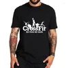 Men's T Shirts Crossfit Shirt For Men No Pain Gain Funny Design Black Tshirt Workout Inspirational T-shirts Short Sleeve Summer Tees