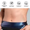 Taille ventre Shaper hommes entraînement Sauna pantalon sueur Thermo Shorts corps Shaper Gym ventre minceur pantalon Sweat costume 230822