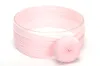 3 pièces/ensemble couleur unie en Nylon doux élastique bébé bandeau nœuds noués nouveau-né bébé fille bandeaux cheveux accessoires filles Haarband