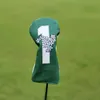 Inne produkty golfowe Master Design Golf Club #3 #5 Wood Headcovers Driver Fairway Woods Cover Pu skórzana głowa 230821