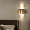 Muurlamp biewalk licht luxe kristal woonkamer slaapkamer bedroom bedstudie moderne gangpad corridor achtergrond