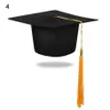 UNISEX Dorosły Academic Graduation Mortarboard Hap z Tassel Graduation Partia Gratulacje Grad245b