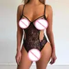 Bras sätter hirigin kvinnor spetsar sexig-lingerie nattkläder underkläder g-sträng babydoll ärmlös v-ringning tunn sömnkläder bodysuits255x