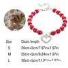 Hondenkleding Pearl Pet ketting Verstelbare decoratieve kraag sieraden voor puppy Elegante Rhinestone Cat Wedding Decoratie Accessoriesd OTPNW