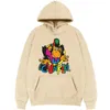 Men's Hoodies Monkey Print Hoodie Street Clothing Merchandise Harajuku Cute Sweatshirt Men Women Loose Clothes