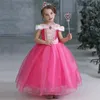 Cosplay Encanto Madrigal Cosplay Dress For Halloween Costumes Kid Girl Princess Drama Disguise Baby Girl Carnival Dressing Up Clothes 230821