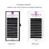 False Eyelashes TDANCE Easy Fan Lashes Faux Mink Eyelash Fast Bloom Austomatic Flowering SelfMaking Volume Soft Natural Makeup Beauty 230821