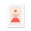 Canvas schilderen Matisse roze oranje muurkunst boho Noordse planten bladeren posters en prints voor woonkamer slaapkamer huisdecoratie geen frame wo6