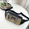 Sacs de créateurs de luxe Vintage Check Nylon Ceinture de poitrine Sac banane Fanny Pack Sonny Bumbag Fourre-tout Portefeuilles Taille Classic Stripe Hommes Femmes Célèbre sac à main Bandoulière Bandoulière