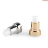 500pcs 5ml 10ml 15ml 20ml 30ml Gold Silver Anodized Aluminum Airless Bottles Luxury Travel Cosmetic Cream With Pump SNgoods Bmtas