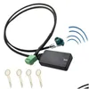 Kit de carro Bluetooth 12 pinos 12V Aux 5.0 ADAPTOR HONTAS O para A3 A4 B8 B6 A6 C6 B7 C61 Drop Deliver