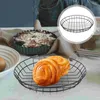 Set di stoviglie da 2 pezzi Snack Snack Basket Iron Iron Hollowhold House House Contenitore Storage Decorativo di frutta durevole