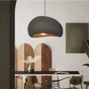 Kroonluchters kamer decor led kunst kroonluchter hanger lamp licht lampje Noordse wabi-sabi stijl E27Dining retro luminarias Japanese droplight home