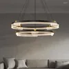 Chandeliers SANDYHA Nordic Modern Luxury Minimalist Design Living Dining Room Lighting Restaurants Bedrooms Main Light Fixrures