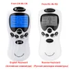 Portable Slim Equipment Health Tens Muscle Neck Massager Back Electric Digital Therapy Machine Massage Electronic Pulse Stimulator for Full Body Care 230822