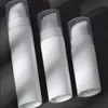 300st 5 ml 10 ml vit luftlös lotion pumpflaska mini prov och testflaska luftlös behållare dcwdw