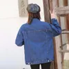 Damenjacken Vintage Casual Outerwear Herbst Jean Jacke für Frauen plus Größe 4xl 5xl Basic Coat weibliche Bomber Denim 230821